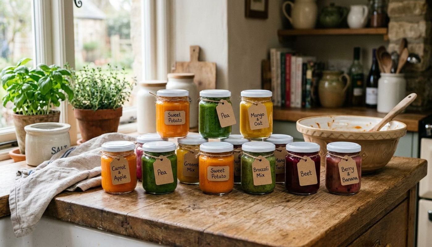 Comment préparer maison des petits pots nutritifs pour bébé ?